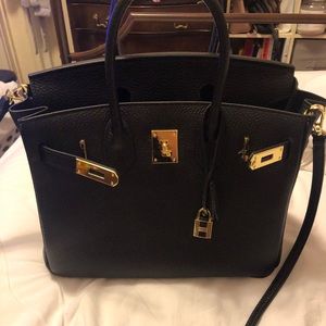 Birkin style bag